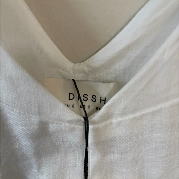DISSH White Sleeveless Summer Dress NWT - Picture 4 of 6
